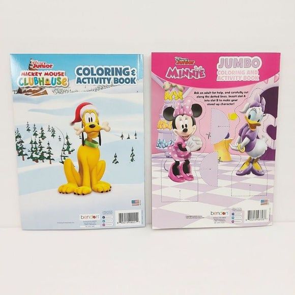 Disney Junior Color and Activity Book Set of 2 - Picture 2 of 2